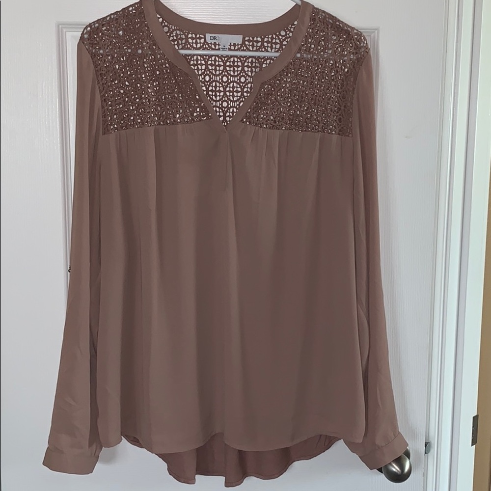 Mauve blouse